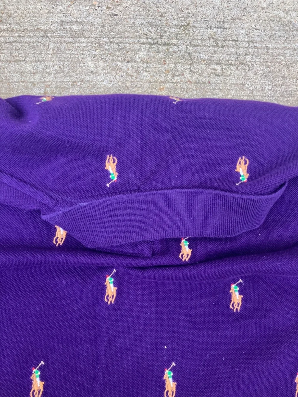 Ralph Lauren Ponies all over Embroidered Med FIFA World Cup USA